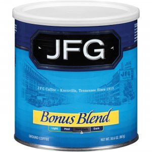 New England 100413 JFG Bonus Blend Coffee Canister NCF100413