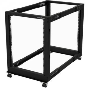 StarTech.com 4POSTRACK15U 15U Open Frame Rack - 4 Post - Adjustable Depth