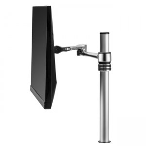 Atdec AF-AT-P 525mm Long Pole with 422mm Articulated Arm - Silver