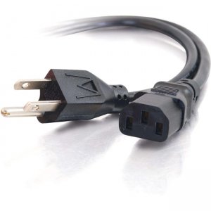 C2G 53406 12ft 18 AWG Universal Power Cord (NEMA 5-15P to IEC320C13)