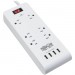 Tripp Lite TLP64USBRA15 6-Outlet Surge Suppressor/Protector