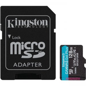 Kingston SDCG3/128GB Canvas Go! Plus microSD Memory Card