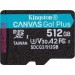 Kingston SDCG3/512GBSP Canvas Go! Plus microSD Memory Card