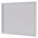 HON BSXBLBF72MODG BL Series Frosted Glass Modesty Panel, 39.5w x 0.13d x 27.25h, Silver/Frosted