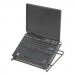Safco SAF2161BL Onyx Mesh Laptop Stand, 12.25" x 12.25" x 2", Black