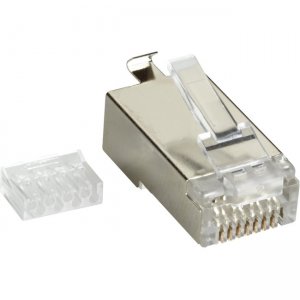 Black Box FMTP6S-50PAK CAT6 Modular Plug Shielded RJ45 50-Pack