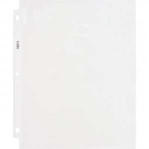 Business Source 16511CT Top-Loading Poly Sheet Protectors BSN16511CT