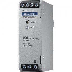Advantech PSD-A60W24 60 Watts Compact Size DIN-Rail Power Supply
