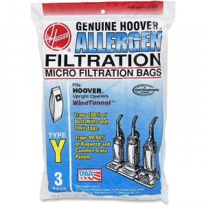 Hoover 4010100YCT Type Y Allergen Filtration Bags HVR4010100YCT