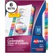 Avery 11831 Avery Ready Index 31 Tab Dividers, Customizable TOC, 6 Sets AVE11831