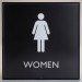 Lorell 02656 Restroom Sign LLR02656