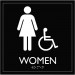 Lorell 02657 Restroom Sign LLR02657