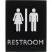 Lorell 02663 Restroom Sign LLR02663