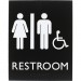 Lorell 02664 Restroom Sign LLR02664