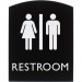 Lorell 02672 Restroom Sign LLR02672