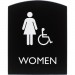 Lorell 02675 Restroom Sign LLR02675