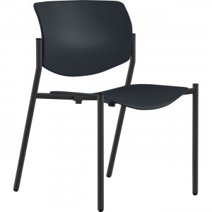 9 to 5 Seating 1210A00BFP01 Shuttle Armless Stack Chair with Glides NTF1210A00BFP01