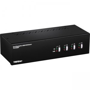 TRENDnet TK-440DP 4-Port Dual Monitor Display Port KVM Switch