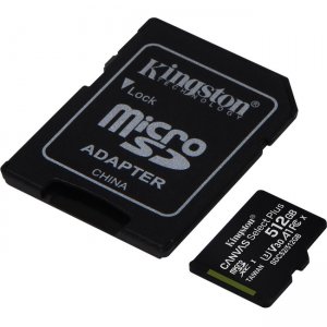 Kingston SDCS2/512GB Canvas Select Plus microSD Card With Android A1 Performance Class