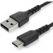 StarTech.com RUSB2AC2MB 2 m (6.6 ft.) USB 2.0 to USB C Cable - Black