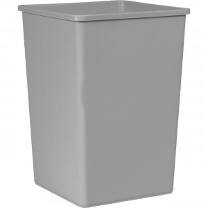 Rubbermaid Commercial 3958GYCT Untouchable 35-gallon Container RCP3958GYCT