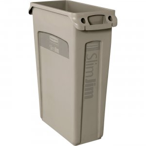 Rubbermaid Commercial 354060BGCT Slim Jim Vented Container RCP354060BGCT