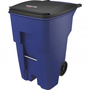 Rubbermaid Commercial 9W2273BLU Brute 95-gallon Rollout Container RCP9W2273BLU