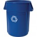 Rubbermaid Commercial 264307BLUCT Brute 44-gal Recycling Container RCP264307BLUCT