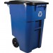 Rubbermaid Commercial 9W2773BECT Brute Recycling Rollout Container RCP9W2773BECT