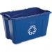 Rubbermaid Commercial 571873BECT 18-gallon Recycling Box RCP571873BECT