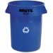 Rubbermaid Commercial 263273CT Brute Vented Recycling Container RCP263273CT