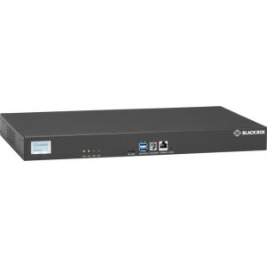 Black Box LES1748A-R2 LES1700 Series Console Server - POTS Modem, Dual 10/100/1000