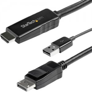 StarTech.com HD2DPMM2M 2 m (6.6 ft.) HDMI to DisplayPort Cable - 4K 30Hz