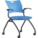 9 to 5 Seating 1320A12BFP16 Bella Fixed Arms Mobile Nesting Chair NTF1320A12BFP16