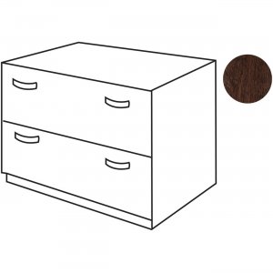 Bush Business Furniture WC12954ASU Series C36W 2 Drawer Lateral File - Assembled in Mocha Cherry