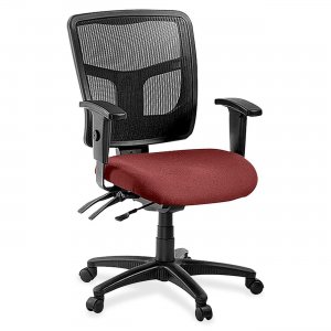 Lorell 8620188 ErgoMesh Series Managerial Mid-Back Chair