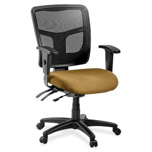 Lorell 8620129 ErgoMesh Series Managerial Mid-Back Chair