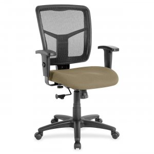 Lorell 8620933 Managerial Mesh Mid-back Chair