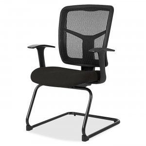 Lorell 8620263 ErgoMesh Series Mesh Side Arm Guest Chair