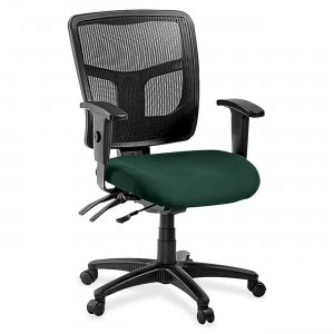 Lorell 8620150 ErgoMesh Series Managerial Mid-Back Chair