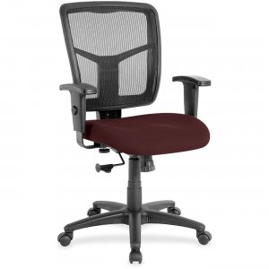 Lorell 8620964 Managerial Mesh Mid-back Chair
