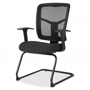 Lorell 8620235 ErgoMesh Series Mesh Side Arm Guest Chair
