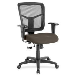 Lorell 8620986 Managerial Mesh Mid-back Chair