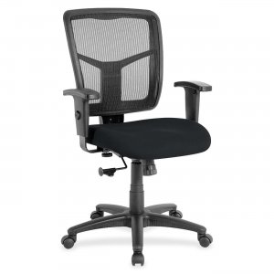 Lorell 8620949 Managerial Mesh Mid-back Chair