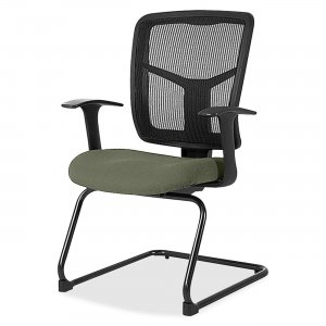 Lorell 8620285 ErgoMesh Series Mesh Side Arm Guest Chair