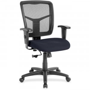 Lorell 8620966 Managerial Mesh Mid-back Chair
