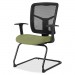 Lorell 8620248 ErgoMesh Series Mesh Side Arm Guest Chair