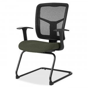 Lorell 8620267 ErgoMesh Series Mesh Side Arm Guest Chair