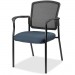 Lorell 2310084 Guest, Meshback/Black Frame Chair