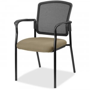 Lorell 2310033 Guest, Meshback/Black Frame Chair